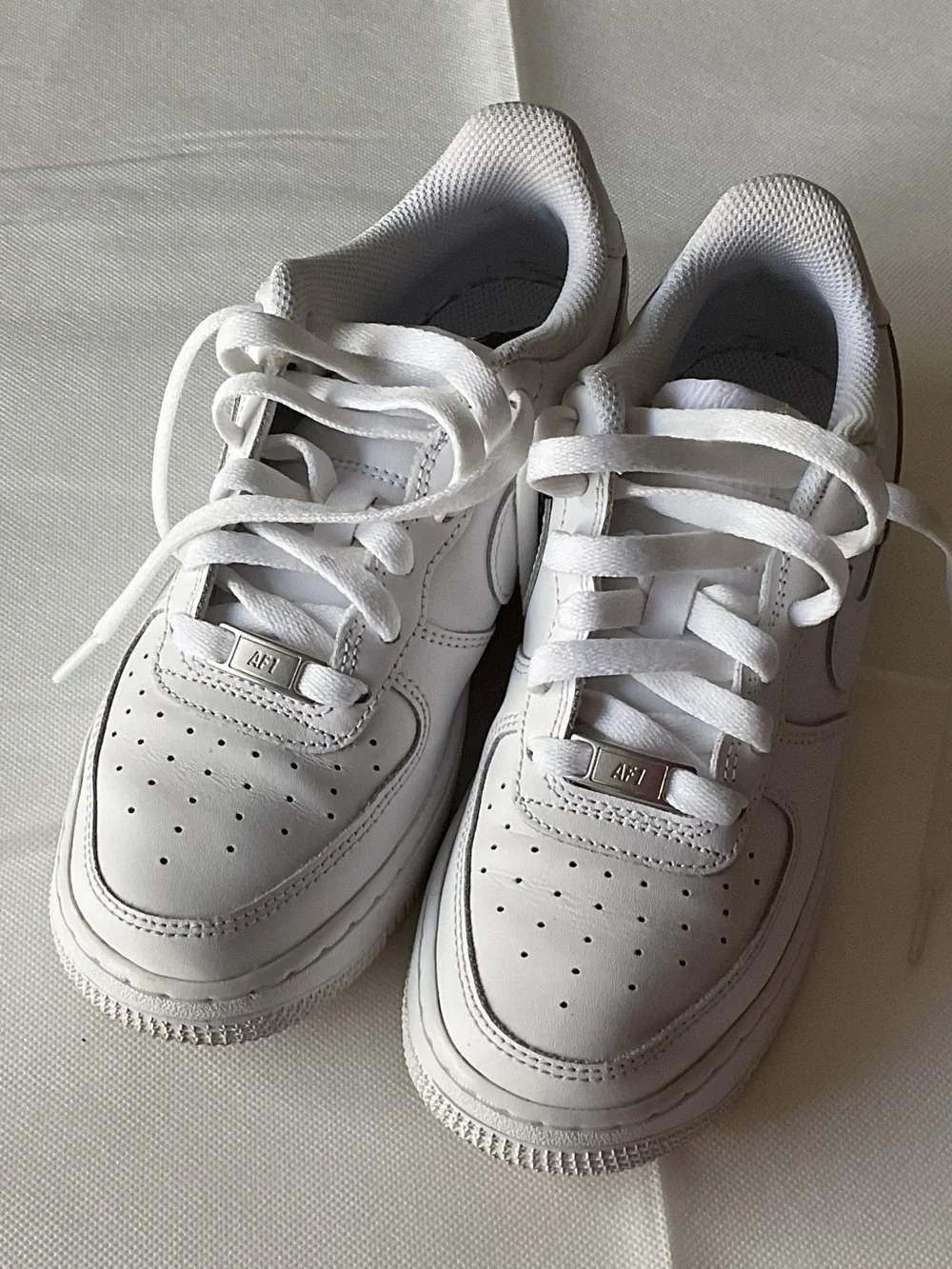 Nike Air Force 1’s White Classic Sneakers